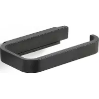 Zone Denmark WC rolhouder Rim Black