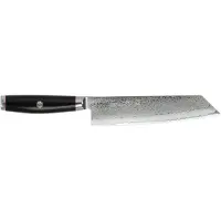 Yaxell Super Gou Ypsilon Kiritsuke Koksmes 20 cm - 193 Lagen Damaststaal - SG2 Staal - 63 HRC - Canvas-Micarta Heft - Japan