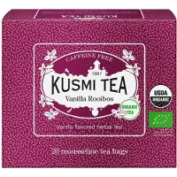 Kusmi Tea Biologische kruidenthee Vanilla Rooibos – 20 mousseline theezakjes