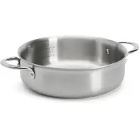 De Buyer Alchimy rak sauteerpan roestvrij staal Ø24 cm
