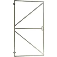 Intergard Poortframe tuinpoort verstelbaar met slotkast 100x155cm