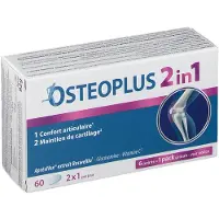 Osteoplus 2in1 | Gezond kraakbeen, gewrichten en botten 60 St Tabletten