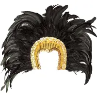 Coppens Hoofdtooi Go-go danseres goud | Maat One Size