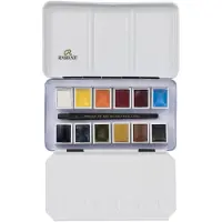 Rembrandt water colour box 12 - portrait selection