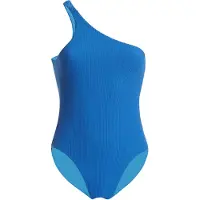 Wolford Badpak ' High Leg One Piece ' blauw