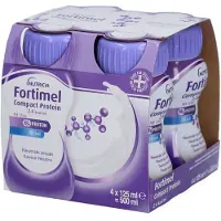 Nutricia Fortimel Compact Protein 2.4 kcal/ml Neutrale Smaak | 4 x 125 ml