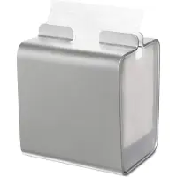 Tork servetdispenser Xpressnap Fit 274002, uitgifte van één vel, L 150 x B 178 x H 209 mm, aluminium, grijs