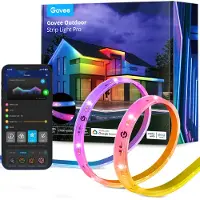 Govee Phantasy Outdoor LED RGBICWW Strip Lights | Wi-Fi + Bluetooth | 10 meter