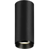 SLV Opbouwspot Numinos S Dali cilinder zwart 3000K - 60gr