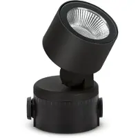 Lombardo Noa Vloer Spot Draaibaar Black | 25° | 4000 K IP66