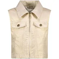 Like Flo Meisjes Blazers Flo Denim Gilet - Goud - Maat 128/140