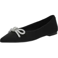 Steve madden Ballerina zwart / zilver