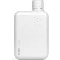 MemoBottle A6 Bottle Stainless Steel 500ml white