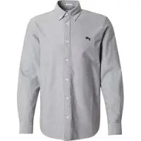 Wrangler Overhemd 'OXFORD SHIRT' grijs gemêleerd