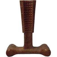 Intratuin Spot Hondenspeelgoed Bam-Bones Plus Easy Grip Rund Medium 11,5 X 4,5 X 14,4 Cm