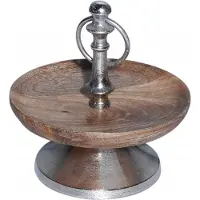 Mars & More Keuken etagère hout rond 1 laag 20cm