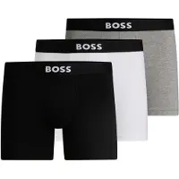 BOSS ONE set van drie boxershorts van stretchkatoen