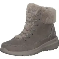 SKECHERS Veterlaarsjes 'Glacial Ultra' taupe