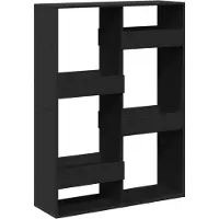 vidaXL Kamerscherm 100x33x135 cm bewerkt hout zwart