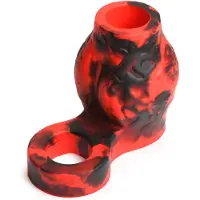 Creature Cocks XR Brands - Hell Hound Ballstretcher - Rood
