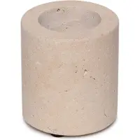 Mooisa - Travertine waxinelichthouder M Ø6x7cm