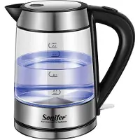 Sonifer SF-2034 Waterkoker 1,7L - 2200W - Glas - Zwart