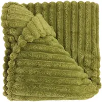 Unique living plaid lex moss green -150x200cm