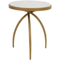 Starfurn Bijzettafel kay | wit marmer 40 cm