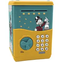 Disney Scrooge elektronische spaarpot protected by secret code met geluid- en lichteffecten en music.