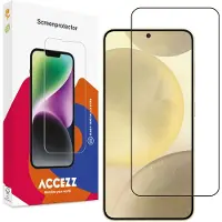Accezz Gehard Glas Full Cover Screenprotector voor de Samsung Galaxy S24 Plus / S25 Plus
