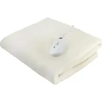 Malatec - Elektrische Deken - Electrische Onderdeken - Warmte Deken - Wit - 150 x 80 cm