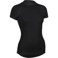 Avento Thermoshirt - Korte Mouw - Vrouwen - Zwart - Maat 38