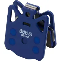 Bbb Cycling DiscStop HP Schijfremblokken - Cross Country Fiets Remblokken Campagnolo Schijfremmen - Hoogwaardige Remmen met Verbeterde Remcontrole - Blauw - BBS-79