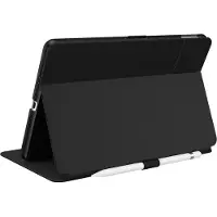 Speck Tablethoes geschikt voor Apple iPad 7 (2019) Hoes | Balance Folio Bookcase + Stylus Houder - Zwart