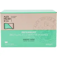 Alex Meijer Pepermunt pastilles Doos 200 stuks x 3 gram