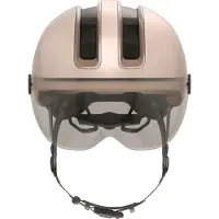 ABUS Fietshelm HUD-Y ACE champange gold L - 57-61 cm - goud - Geschikt voor gebruik op elektrische fietsen - stadsfietsen - 460 g