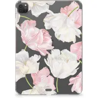 B2Ctelecom iPad Pro 11 (2024) Siliconen Hoesje Lovely Flowers