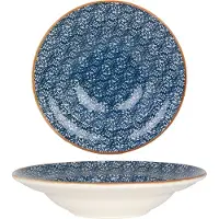 Bonna Pastabord lupin porselein 24 cm (400cc) set van 2