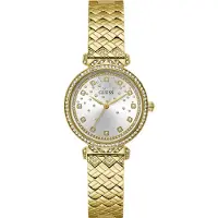 GUESS Analoog horloge goud / zilver
