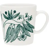 Arabia Puutarhurit Mok 30 Cl Donkergroen - Koffiekopjes Vitroporcelain Dark Green - 1077654