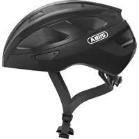 ABUS Fietshelm MACATOR velvet black S - 51-55 cm - zwart - Geschikt voor gebruik op elektrische fietsen - stadsfietsen - 280 g