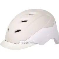 Polisport E'City FietsHelm Ebike - Maat M 54-59cm - Wit