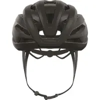 ABUS Rennfietshelm StormChaser ACE - lichtgewicht fietshelm voor wegwedstrijden, gravelbike-tochten en Cyclocross - geschikt voor dames en heren - zwart, maat S (51-55 cm)