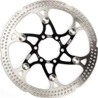 Elvedes Remschijf 160 Mm 6 Gaats Zilver/zwart Staal