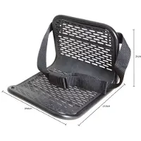 Steco Commuter-mee Bagagerekje Staal Zwart