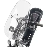 Polisport 8631300007 Koepelscherm - Transparant met Adapter voor Guppy