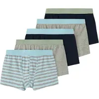 Name it Onderbroek nachtblauw / lichtblauw / grijs gemêleerd / groen
