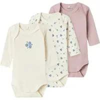 Name it Rompertje/body crĂšme / blauw / groen / mauve