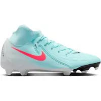 Nike Phantom Luna II Academy Gras / Kunstgras Voetbalschoenen (MG) Mintgroen Rood Zwart