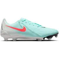 Nike Phantom GX II Academy Gras / Kunstgras Voetbalschoenen (MG) Mintgroen Rood Zwart